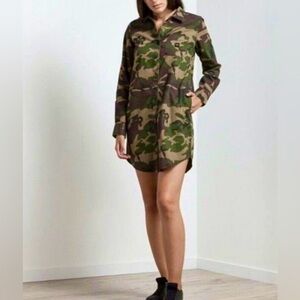 Vans Camo Dress /Shirt - Green and Brown